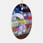 Der jüdische Amerikaner Keramikornament (Rechts)