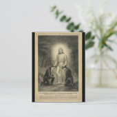 Der jugendliche Prophet Joseph Smith Jr. (1898) Postkarte (Stehend Vorderseite)
