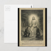 Der jugendliche Prophet Joseph Smith Jr. (1898) Postkarte (Vorne/Hinten)