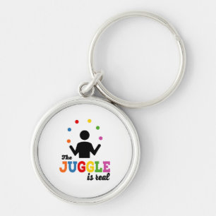 Der Juggle ist echt Schlüsselanhänger