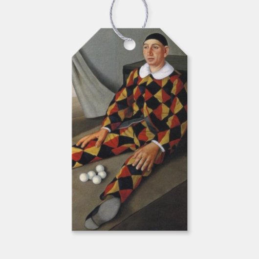 Der Juggler (von Antonio Donghi) Geschenkanhänger (Vorderseite)