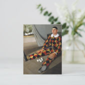 Der Juggler (von Antonio Donghi) Karte (Stehend Vorderseite)