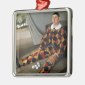 Der Juggler (von Antonio Donghi) Ornament Aus Metall (Links)