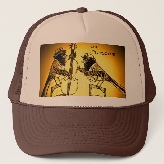 der juncos-1 Sepia, die Juncos Truckerkappe (Vorderseite)