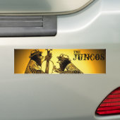 der juncos-1 Sepia, Juncos Autoaufkleber (Auf Auto)