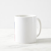 Der Juneteenth-Flaggen-Becher Kaffeetasse (VorderseiteRechts)