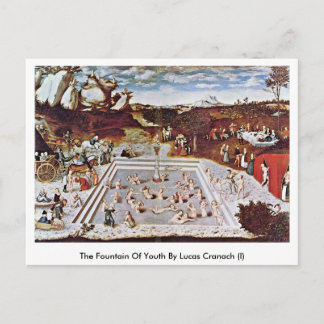 Der Jungbrunnen von Lucas Cranach (I) Postkarte