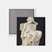 Der junge Aristoteles, 1870 Magnet (Vorderseite/Rückseite)