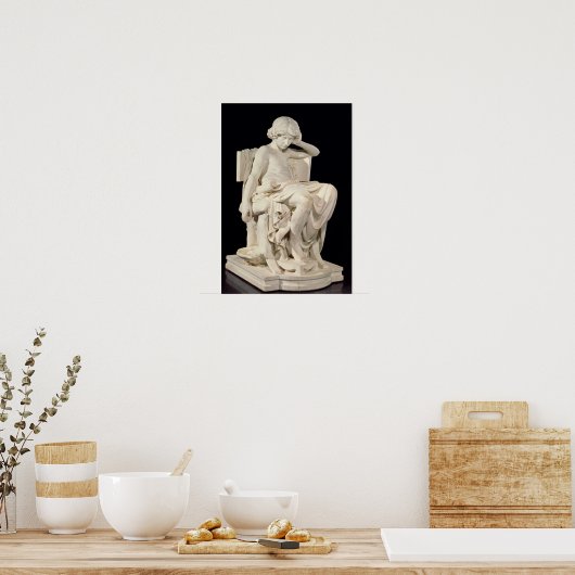 Der junge Aristoteles, 1870 Poster (Küche)