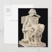 Der junge Aristoteles, 1870 Postkarte (Vorne/Hinten)