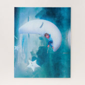 Der Junge auf dem Mond Puzzle (Vertikal)