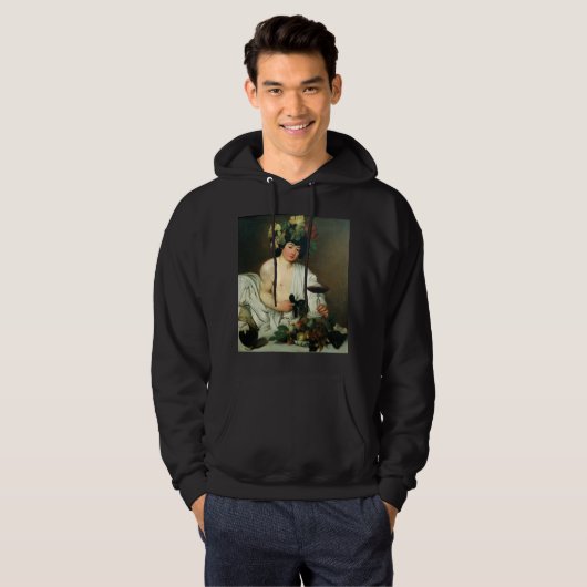 Der junge Bacchus, Caravaggio Hoodie (Vorne ganz)