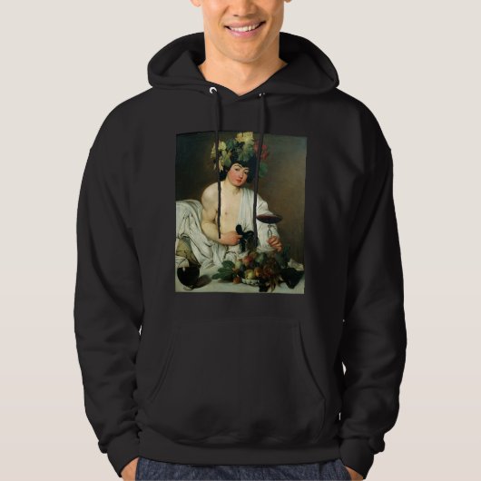 Der junge Bacchus, Caravaggio Hoodie (Vorderseite)