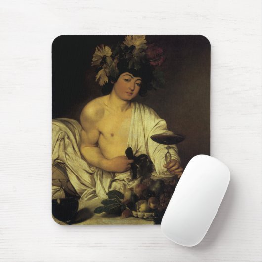 Der junge Bacchus Mousepad (Mit Mouse)