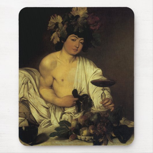 Der junge Bacchus Mousepad (Vorne)