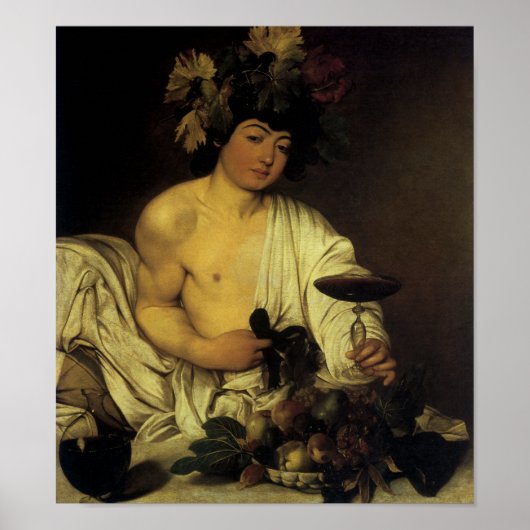 Der junge Bacchus Poster (Vorne)