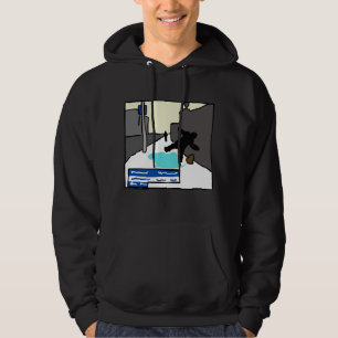 Der Junge, der auf dem Eis ausrutschte Hoodie