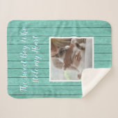 Der Junge, der mein Herz-Foto gestohlen hat Sherpadecke (Vorderseite (Horizontal))