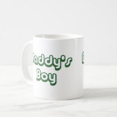 Der Junge des Vatis Kaffeetasse (Vorderseite Links)
