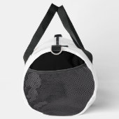 Der junge Entdecker: Junge auf Bulldozer Duffle Bag (Rechts)