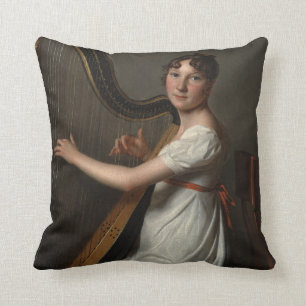 Der junge Harpist   1804-1806 Kissen