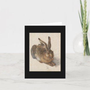 Der junge Hase Feiertagskarte