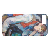Der Junge im Roten Westen, Cezanne Case-Mate iPhone Hülle (Rückseite (Horizontal))