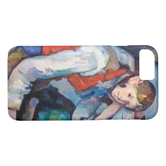 Der Junge im Roten Westen, Cezanne Case-Mate iPhone Hülle (Rückseite (Horizontal))