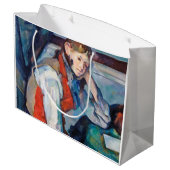 Der Junge im Roten Westen, Cezanne Große Geschenktüte (Rückseite Schrägansicht)