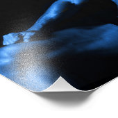Der Junge in Blue Hot Typ Poster (Ecke)
