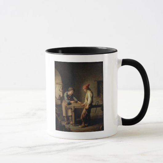 Der junge Lehrling, bis 1903 Tasse (Rechts)