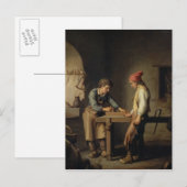 Der junge Lehrling vor 1903 Postkarte (Vorne/Hinten)