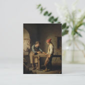 Der junge Lehrling vor 1903 Postkarte (Stehend Vorderseite)