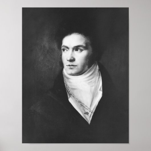 Der junge Ludwig van Beethoven 1806 Poster (Vorne)