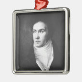 Der junge Ludwig van Beethoven 1806 Silbernes Ornament (Links)