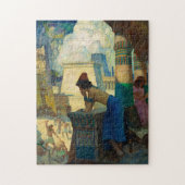 Der Junge, Moses, 1928 von Newell Convers Wyeth Puzzle (Vertikal)