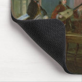 Der junge Mozart am Klavichord Mousepad (Ecke)