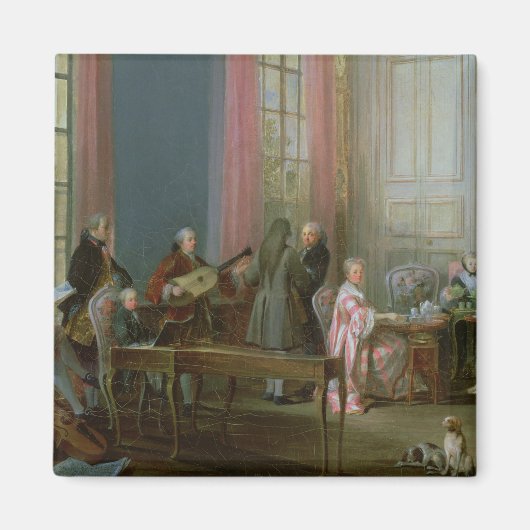 Der junge Mozart im Clavichord Magnet (Vorne)