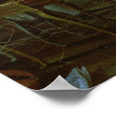 Der junge Mozart im Clavichord Poster (Ecke)