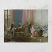 Der junge Mozart im Clavichord Postkarte (Vorderseite)