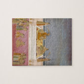 Der junge Mughal Kaiser Mohammed Shah an einem Puzzle (Horizontal)