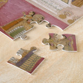 Der junge Mughal Kaiser Mohammed Shah an einem Puzzle (Seite)