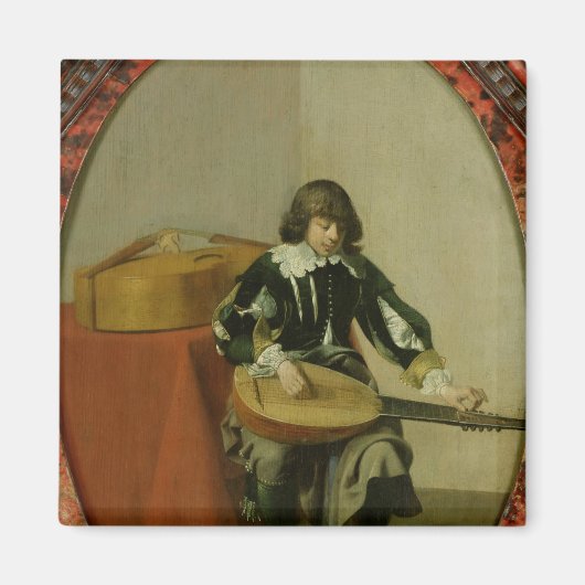 Der junge Musiker Magnet (Vorne)