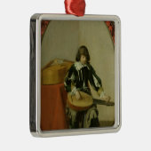 Der junge Musiker Ornament Aus Metall (Rechts)