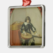 Der junge Musiker Ornament Aus Metall (Links)