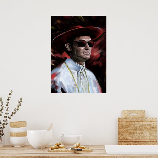 Der junge Papst Poster (Küche)