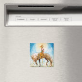 Der junge Prinz am Pferd Magnet (In Situ (Geschirrspüler))