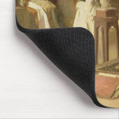 Der junge Sculptress (Öl auf Leinwand) Mousepad (Ecke)