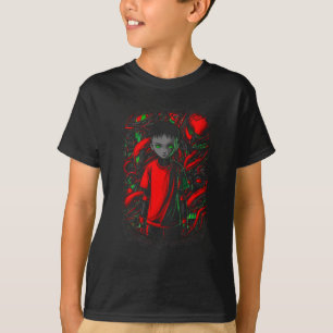 Der Junge und die Maschinen T-Shirt