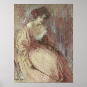 Der junge Violinist Poster